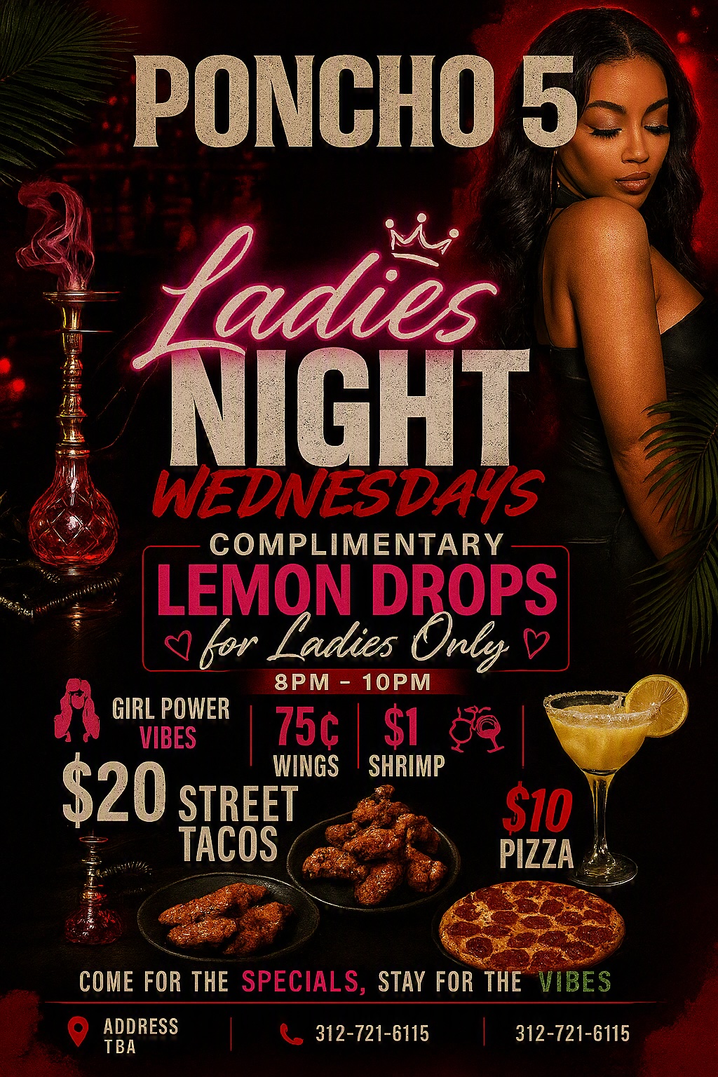 Ladies Night flyer